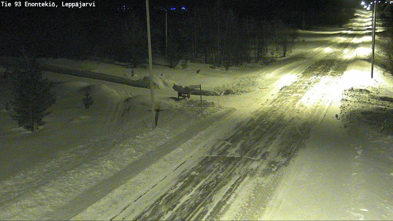 Kelikamerat Kuva Tie 93 Enontekiö, Leppäjärvi, Enontekiö, Lappi