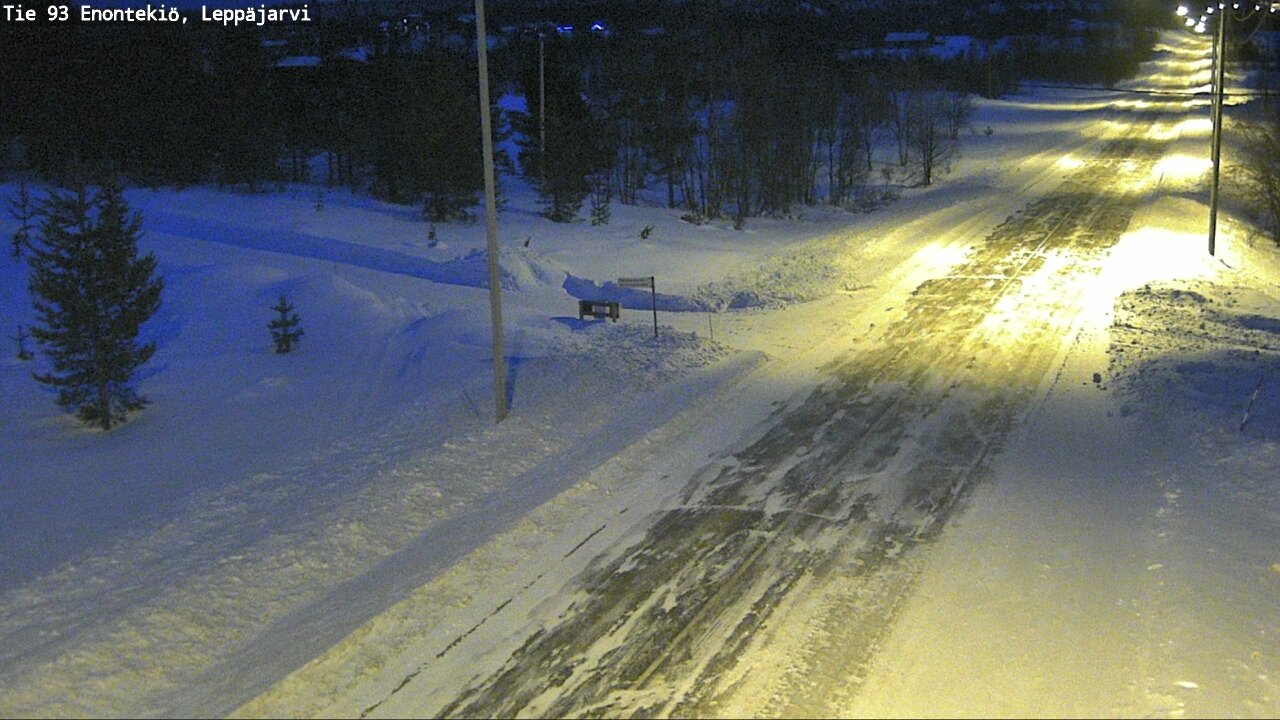 Kelikamerat Kuva Tie 93 Enontekiö, Leppäjärvi, Enontekiö, Lappi