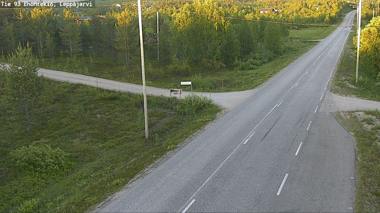 Kelikamerat Kuva Tie 93 Enontekiö, Leppäjärvi, Enontekiö, Lappi