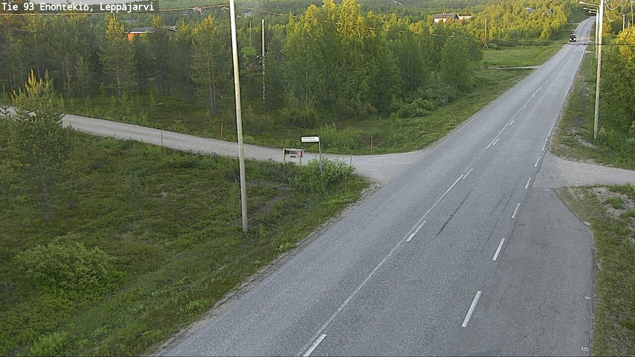 Kelikamerat Kuva Tie 93 Enontekiö, Leppäjärvi, Enontekiö, Lappi
