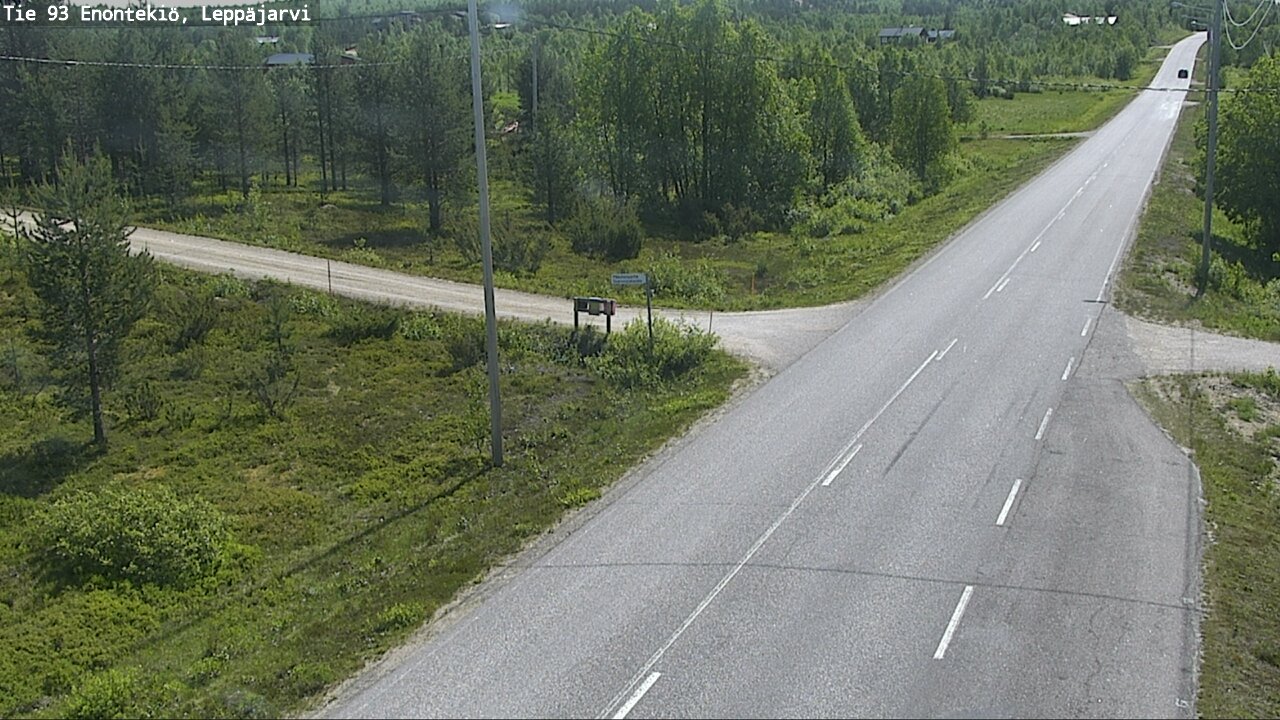 Kelikamerat Kuva Tie 93 Enontekiö, Leppäjärvi, Enontekiö, Lappi