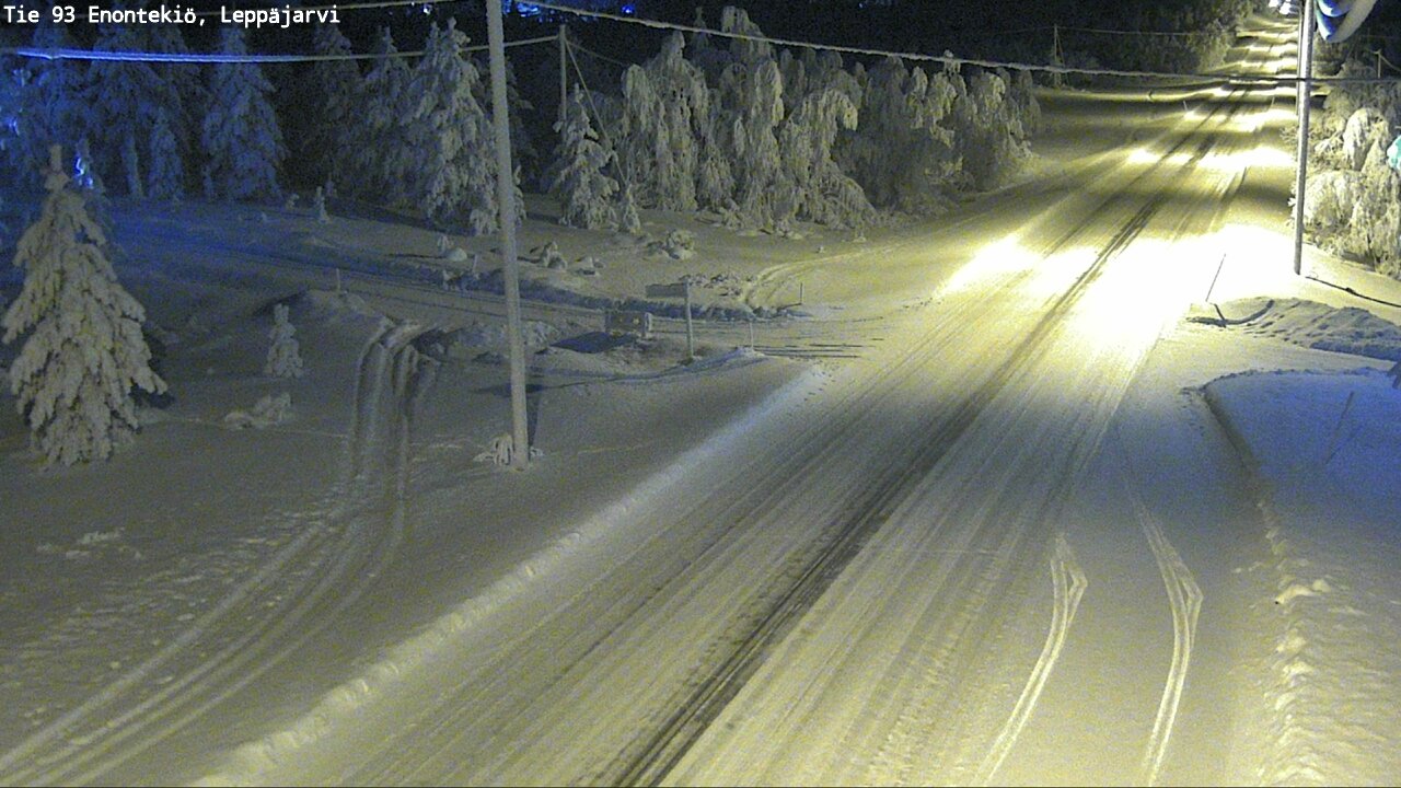 Kelikamerat Kuva Tie 93 Enontekiö, Leppäjärvi, Enontekiö, Lappi
