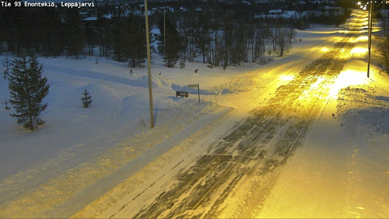 Kelikamerat Kuva Tie 93 Enontekiö, Leppäjärvi, Enontekiö, Lappi