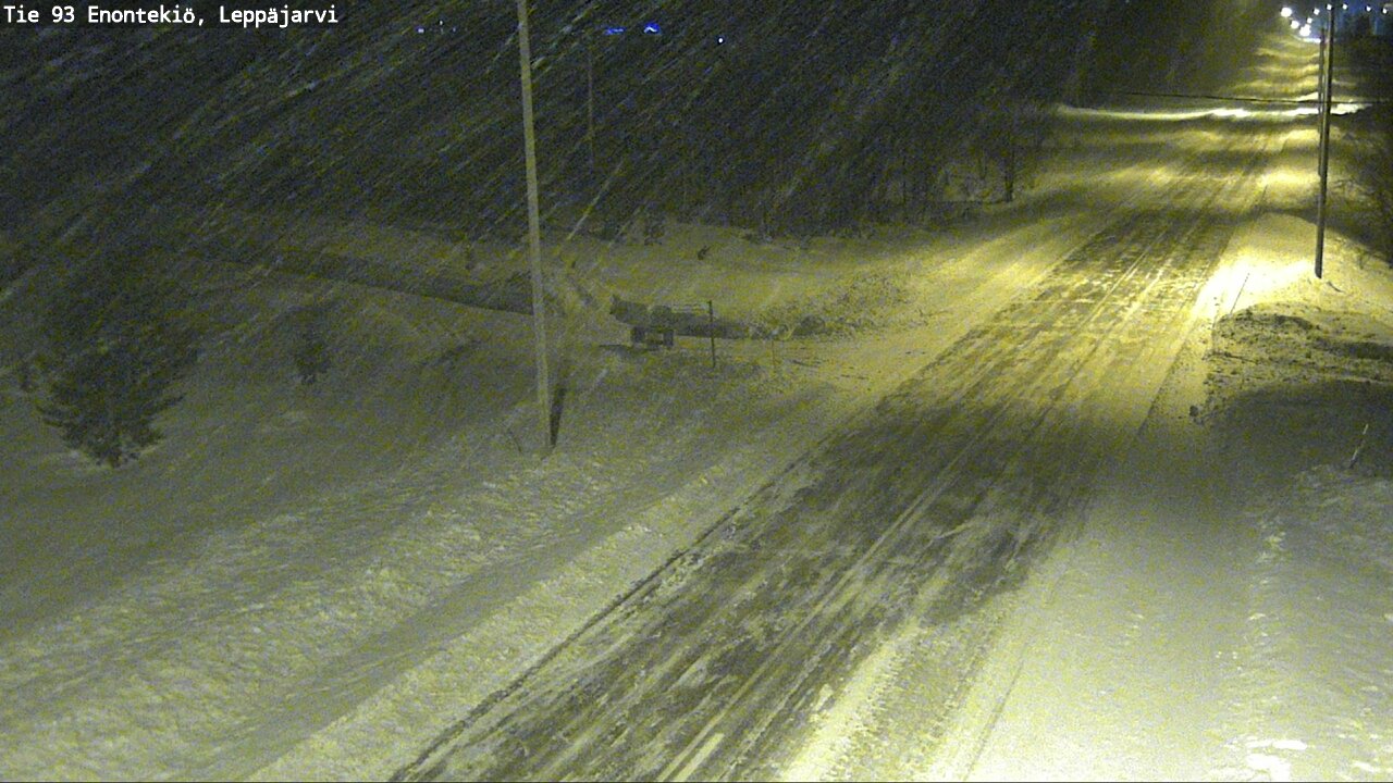 Kelikamerat Kuva Tie 93 Enontekiö, Leppäjärvi, Enontekiö, Lappi