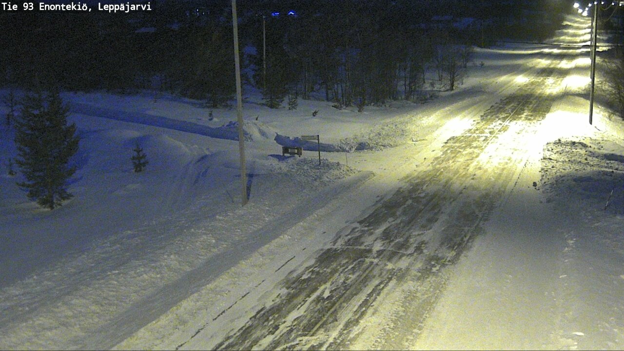 Kelikamerat Kuva Tie 93 Enontekiö, Leppäjärvi, Enontekiö, Lappi