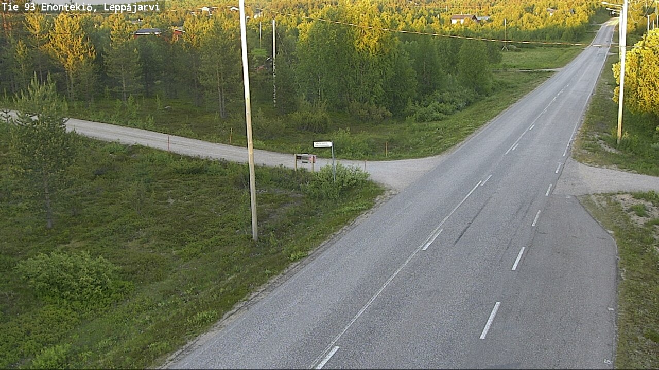 Kelikamerat Kuva Tie 93 Enontekiö, Leppäjärvi, Enontekiö, Lappi