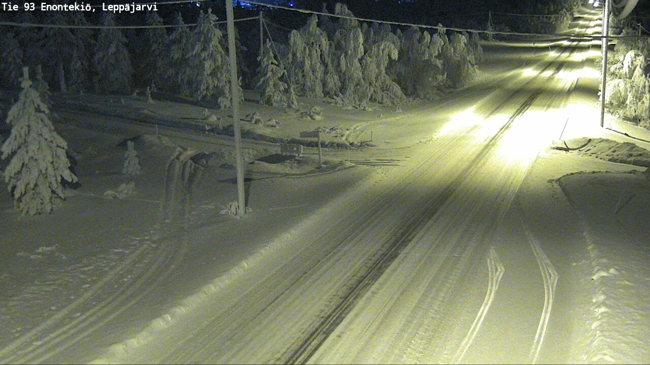 Kelikamerat Kuva Tie 93 Enontekiö, Leppäjärvi, Enontekiö, Lappi