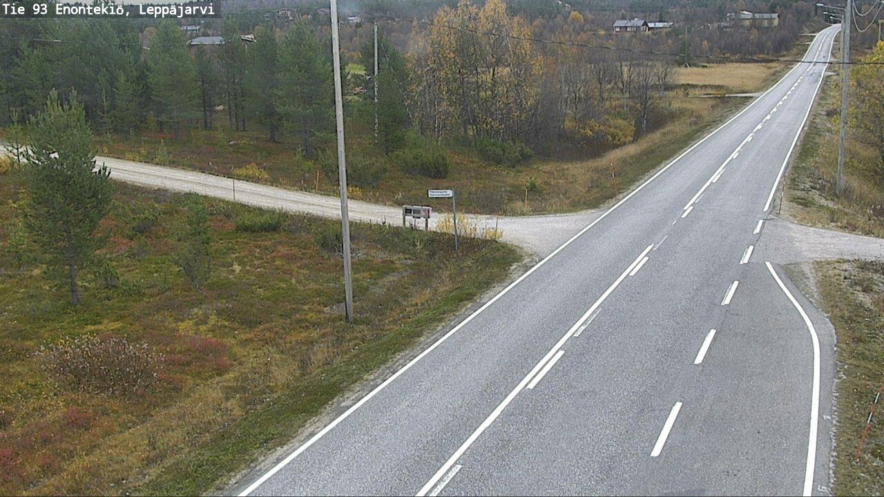 Kelikamerat Kuva Tie 93 Enontekiö, Leppäjärvi, Enontekiö, Lappi
