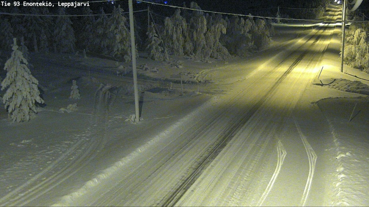 Kelikamerat Kuva Tie 93 Enontekiö, Leppäjärvi, Enontekiö, Lappi