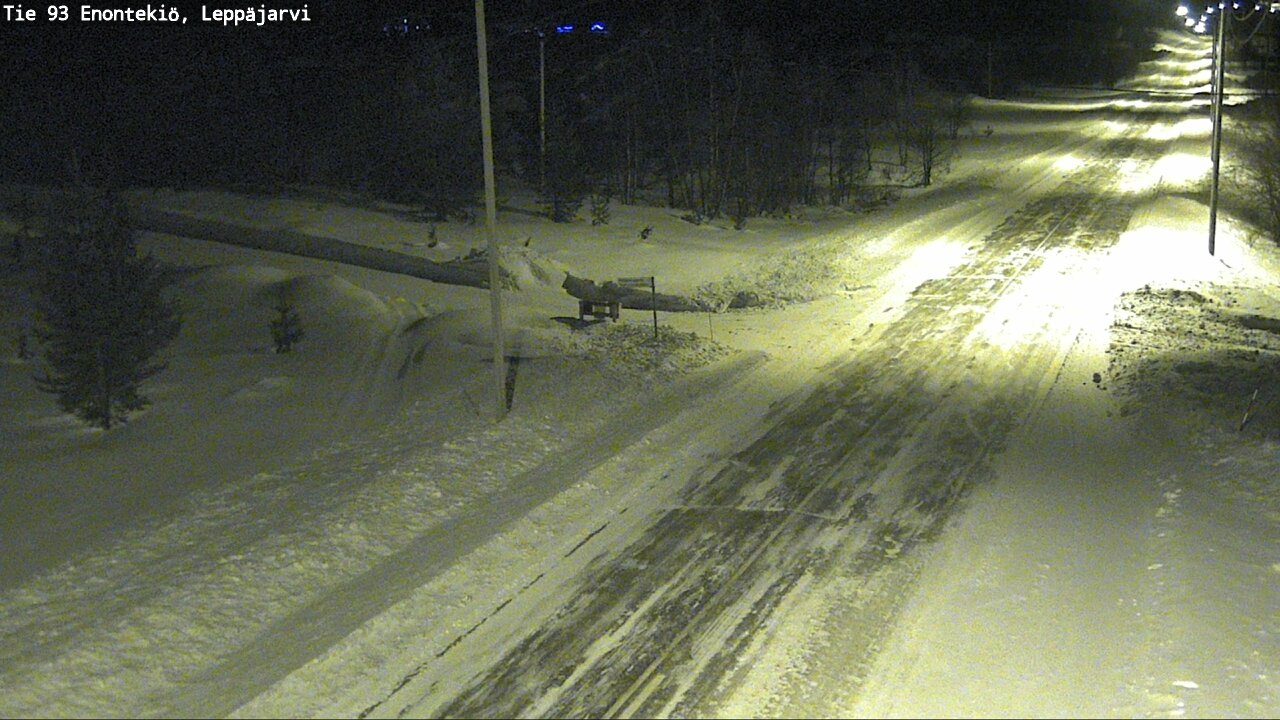 Kelikamerat Kuva Tie 93 Enontekiö, Leppäjärvi, Enontekiö, Lappi