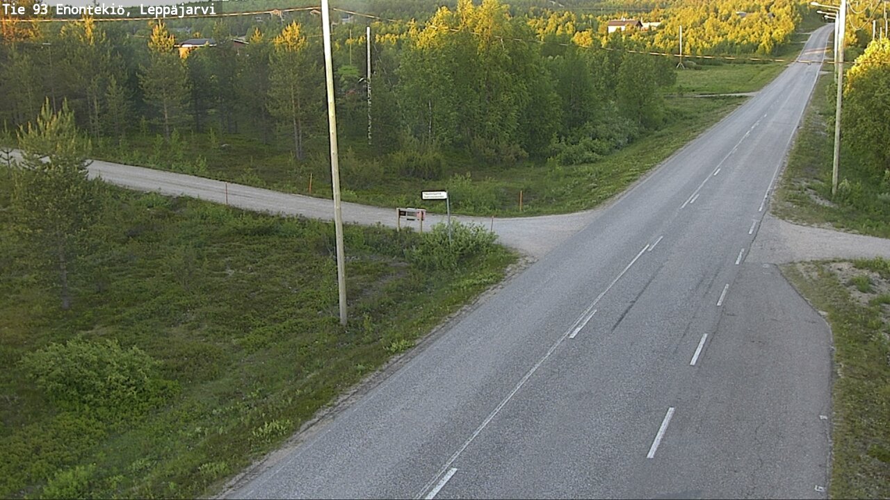 Kelikamerat Kuva Tie 93 Enontekiö, Leppäjärvi, Enontekiö, Lappi