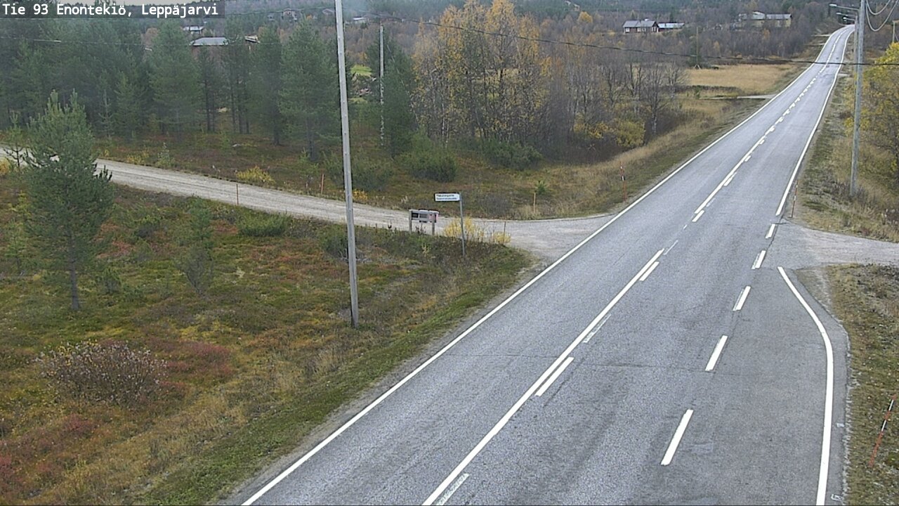 Kelikamerat Kuva Tie 93 Enontekiö, Leppäjärvi, Enontekiö, Lappi