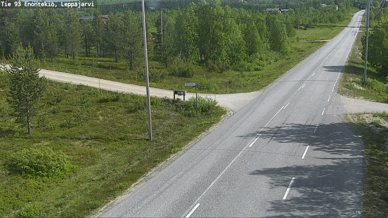 Kelikamerat Kuva Tie 93 Enontekiö, Leppäjärvi, Enontekiö, Lappi