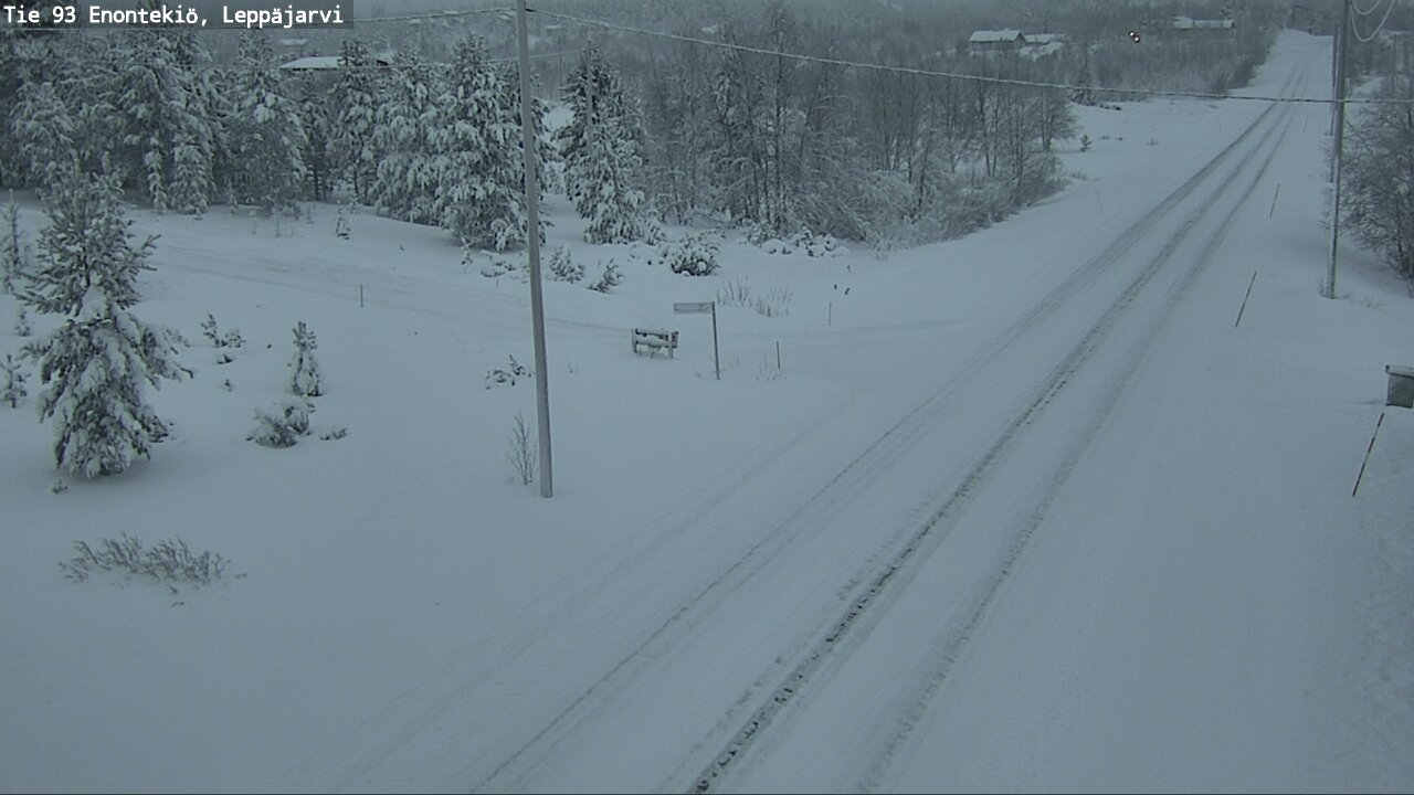 Kelikamerat Kuva Tie 93 Enontekiö, Leppäjärvi, Enontekiö, Lappi