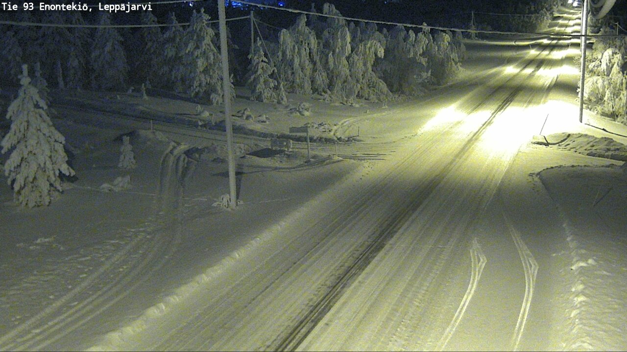 Kelikamerat Kuva Tie 93 Enontekiö, Leppäjärvi, Enontekiö, Lappi