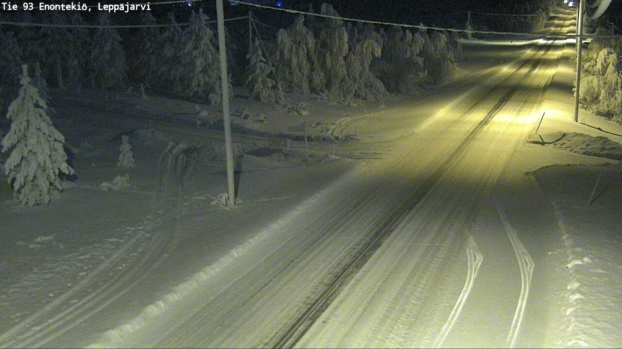 Kelikamerat Kuva Tie 93 Enontekiö, Leppäjärvi, Enontekiö, Lappi