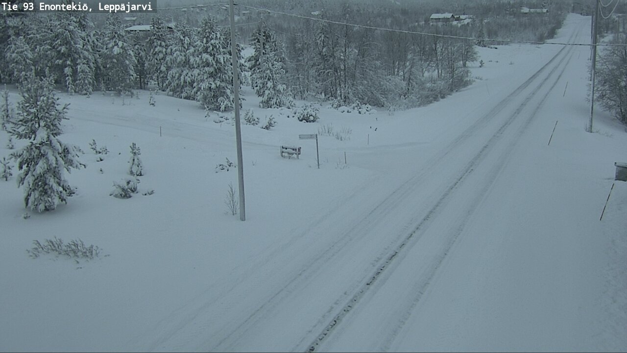 Kelikamerat Kuva Tie 93 Enontekiö, Leppäjärvi, Enontekiö, Lappi