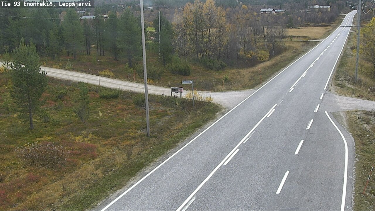 Kelikamerat Kuva Tie 93 Enontekiö, Leppäjärvi, Enontekiö, Lappi