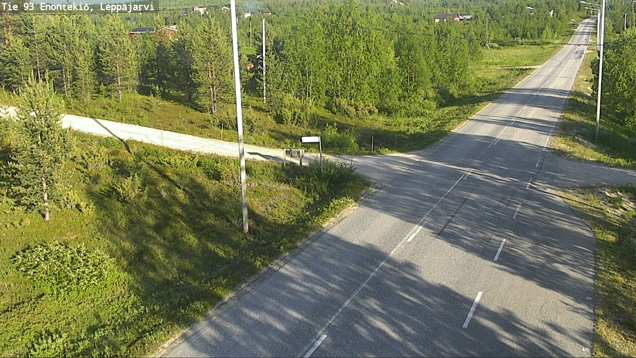 Kelikamerat Kuva Tie 93 Enontekiö, Leppäjärvi, Enontekiö, Lappi