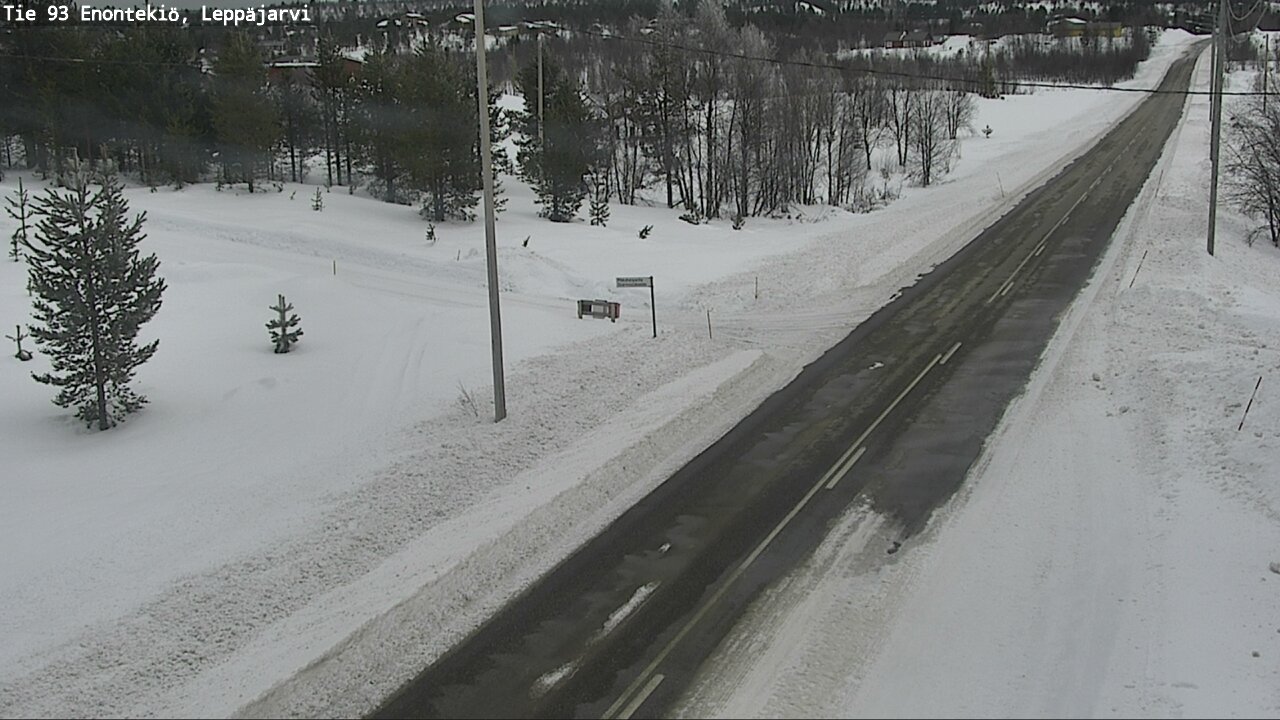 Kelikamerat Kuva Tie 93 Enontekiö, Leppäjärvi, Enontekiö, Lappi