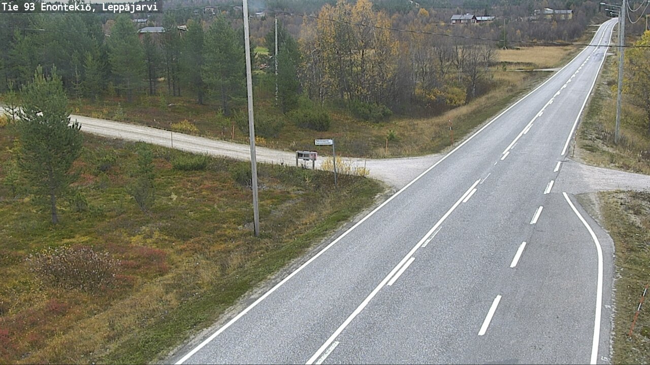 Kelikamerat Kuva Tie 93 Enontekiö, Leppäjärvi, Enontekiö, Lappi