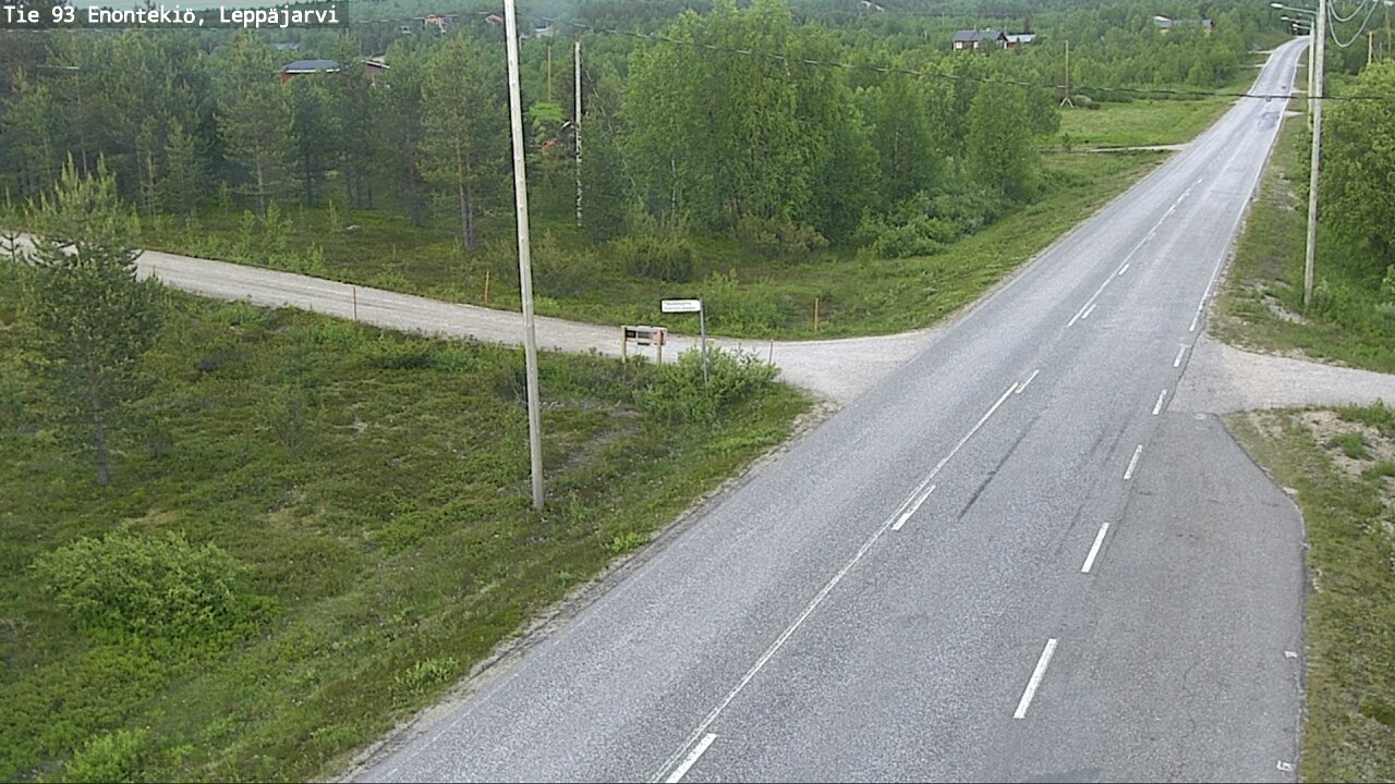 Kelikamerat Kuva Tie 93 Enontekiö, Leppäjärvi, Enontekiö, Lappi