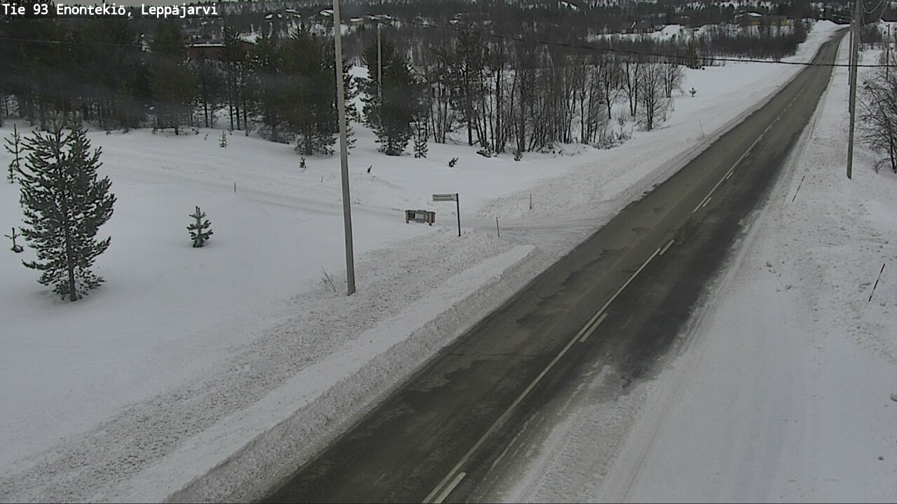 Kelikamerat Kuva Tie 93 Enontekiö, Leppäjärvi, Enontekiö, Lappi