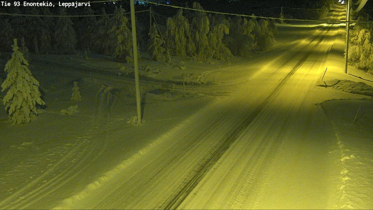 Kelikamerat Kuva Tie 93 Enontekiö, Leppäjärvi, Enontekiö, Lappi