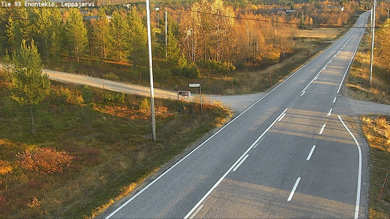 Kelikamerat Kuva Tie 93 Enontekiö, Leppäjärvi, Enontekiö, Lappi