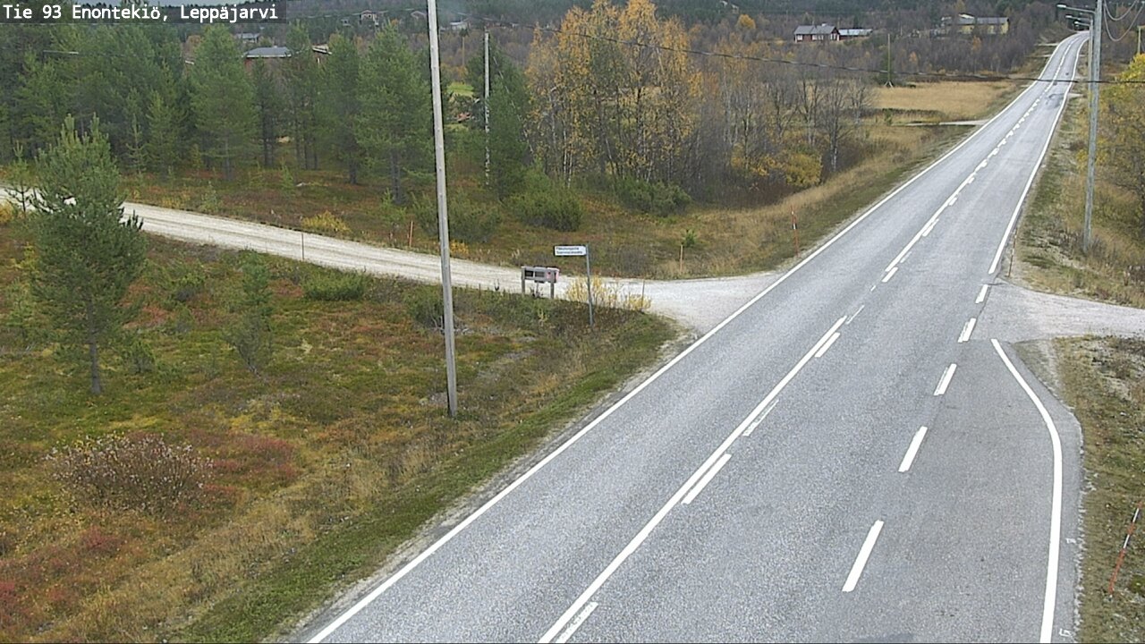 Kelikamerat Kuva Tie 93 Enontekiö, Leppäjärvi, Enontekiö, Lappi