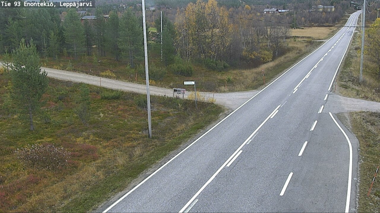 Kelikamerat Kuva Tie 93 Enontekiö, Leppäjärvi, Enontekiö, Lappi
