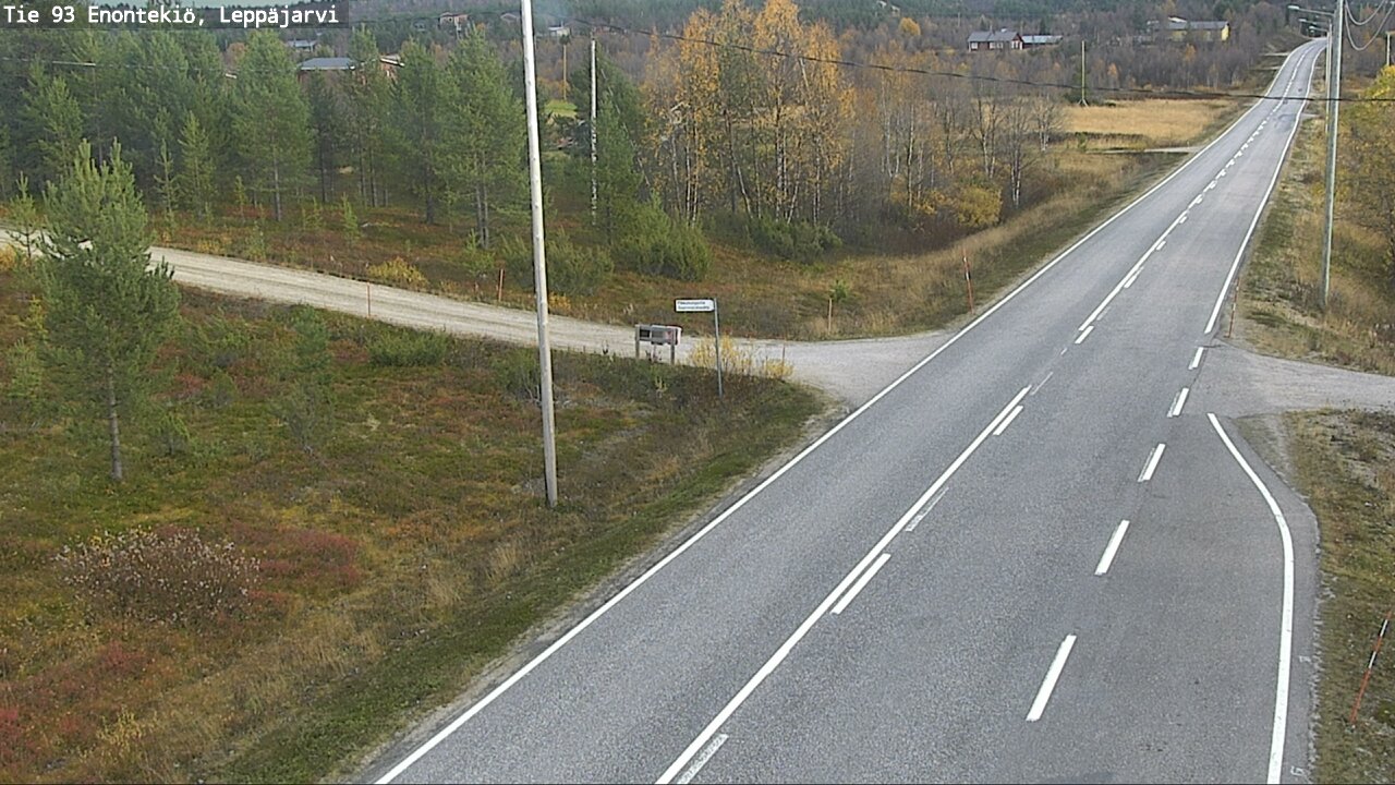 Kelikamerat Kuva Tie 93 Enontekiö, Leppäjärvi, Enontekiö, Lappi