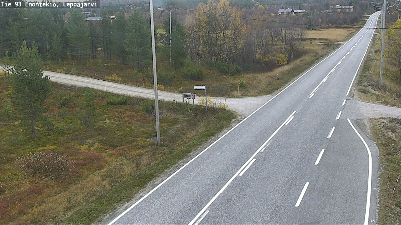 Kelikamerat Kuva Tie 93 Enontekiö, Leppäjärvi, Enontekiö, Lappi