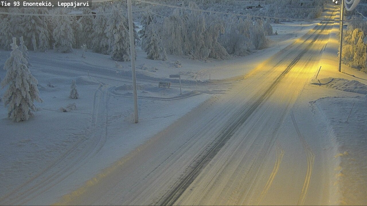 Kelikamerat Kuva Tie 93 Enontekiö, Leppäjärvi, Enontekiö, Lappi