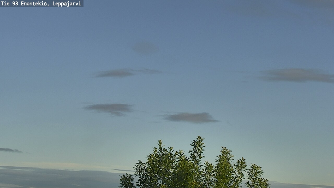 Weather Camera Image Road 93 Enontekiö, Leppäjärvi, Enontekiö, Lappi