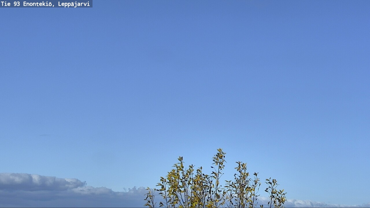 Weather Camera Image Road 93 Enontekiö, Leppäjärvi, Enontekiö, Lappi