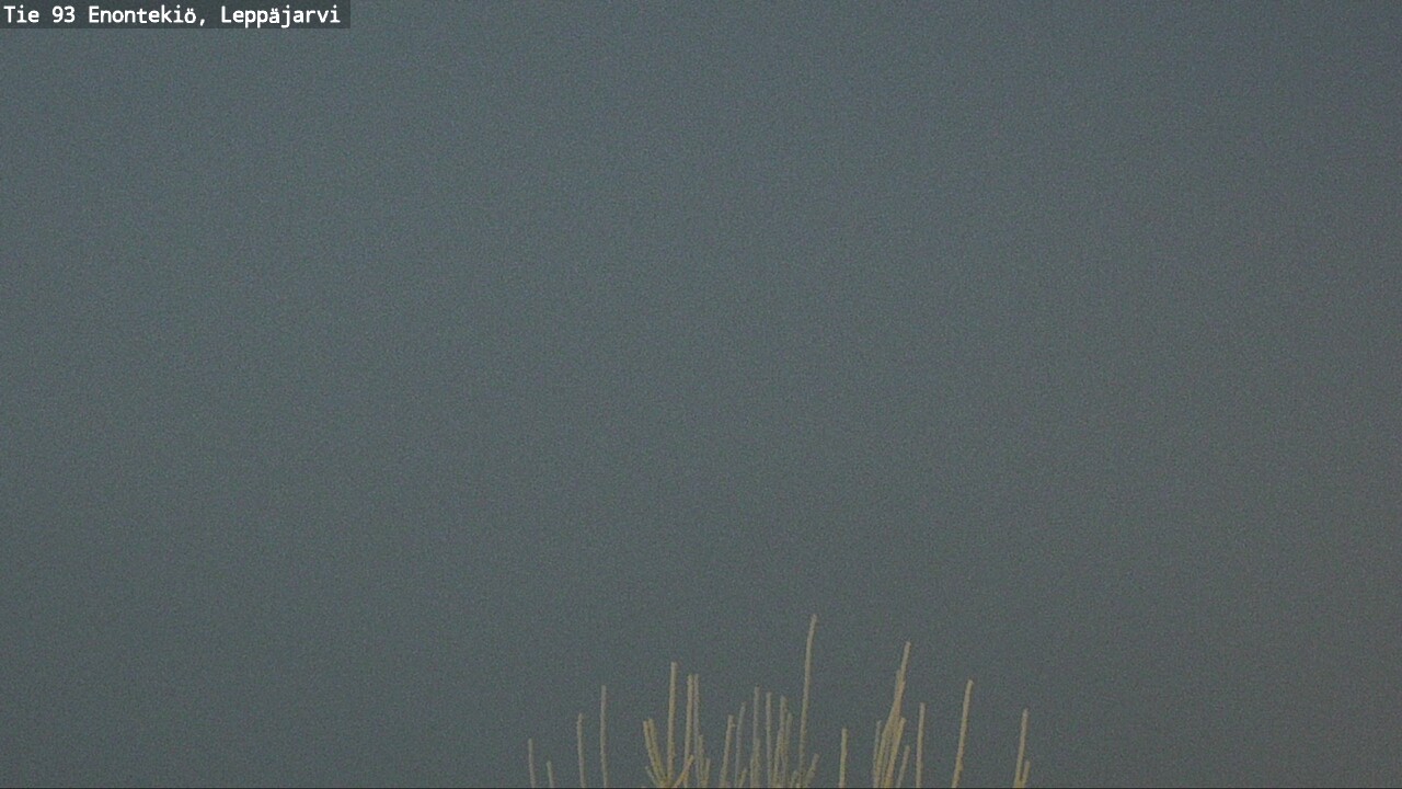 Weather Camera Image Väg 93 Enontekis, Leppäjärvi, Enontekiö, Lappi