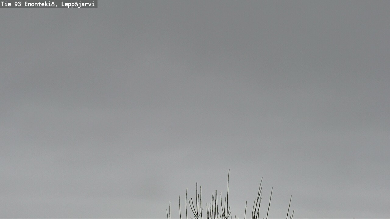 Weather Camera Image Road 93 Enontekiö, Leppäjärvi, Enontekiö, Lappi