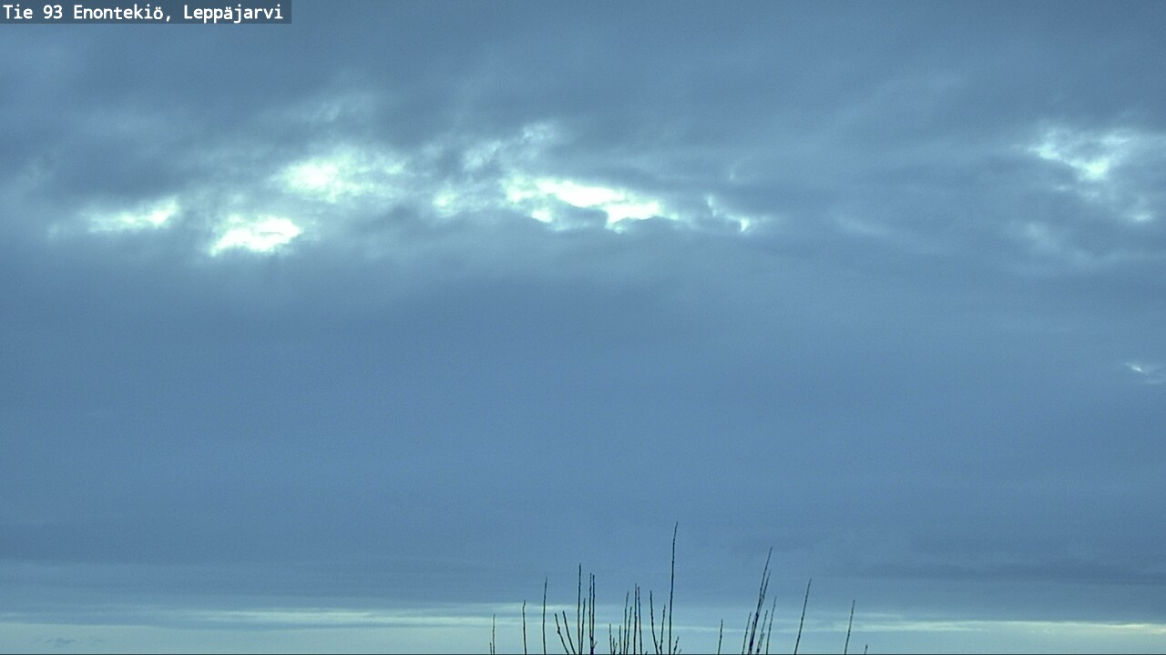 Weather Camera Image Road 93 Enontekiö, Leppäjärvi, Enontekiö, Lappi