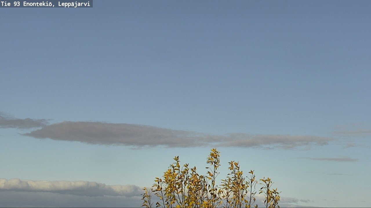 Weather Camera Image Road 93 Enontekiö, Leppäjärvi, Enontekiö, Lappi