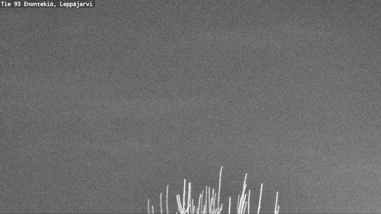 Weather Camera Image Väg 93 Enontekis, Leppäjärvi, Enontekiö, Lappi