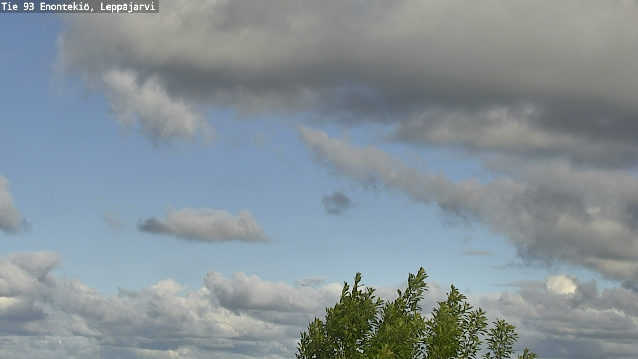 Weather Camera Image Road 93 Enontekiö, Leppäjärvi, Enontekiö, Lappi
