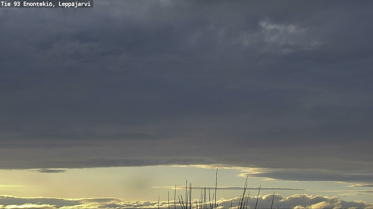 Weather Camera Image Road 93 Enontekiö, Leppäjärvi, Enontekiö, Lappi