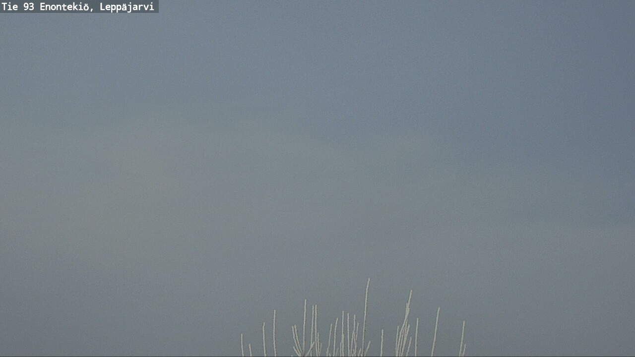 Weather Camera Image Väg 93 Enontekis, Leppäjärvi, Enontekiö, Lappi