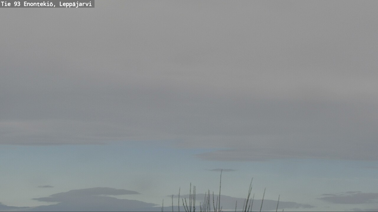 Weather Camera Image Road 93 Enontekiö, Leppäjärvi, Enontekiö, Lappi