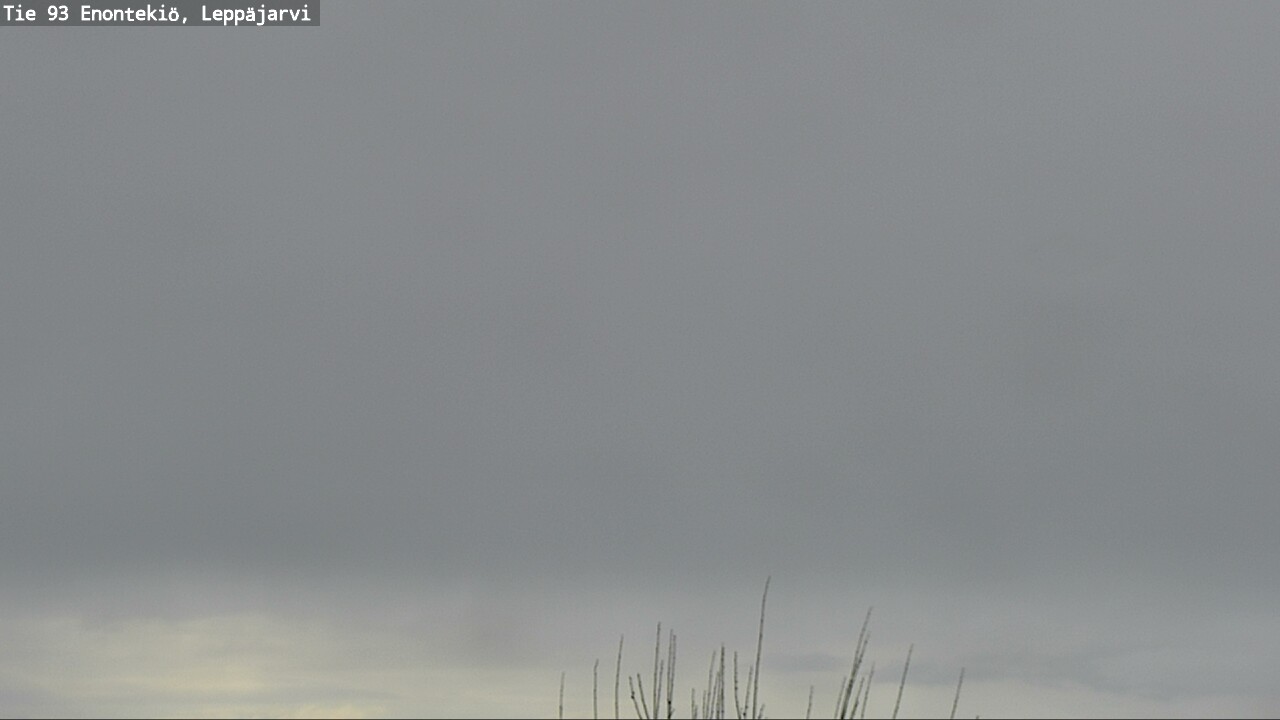 Weather Camera Image Road 93 Enontekiö, Leppäjärvi, Enontekiö, Lappi