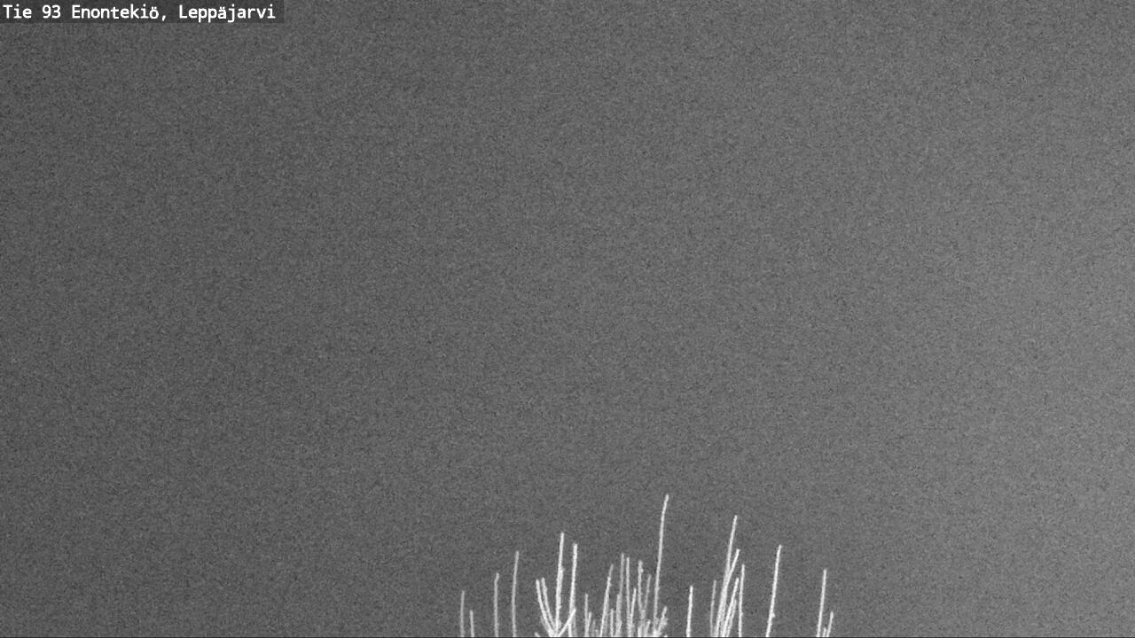 Weather Camera Image Väg 93 Enontekis, Leppäjärvi, Enontekiö, Lappi