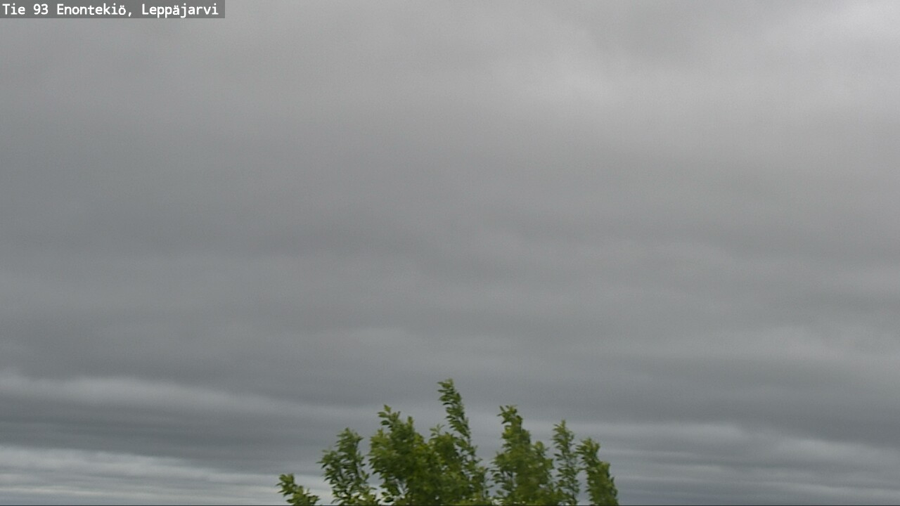 Weather Camera Image Väg 93 Enontekis, Leppäjärvi, Enontekiö, Lappi