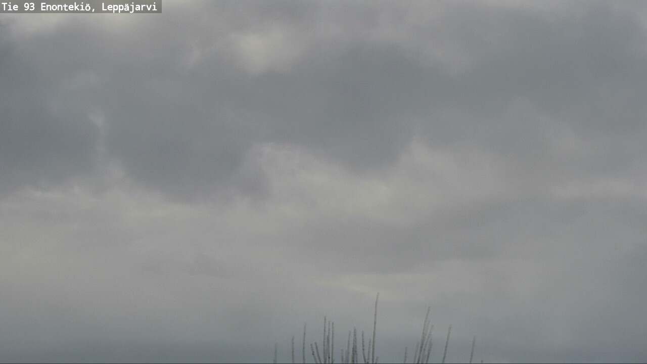 Weather Camera Image Road 93 Enontekiö, Leppäjärvi, Enontekiö, Lappi
