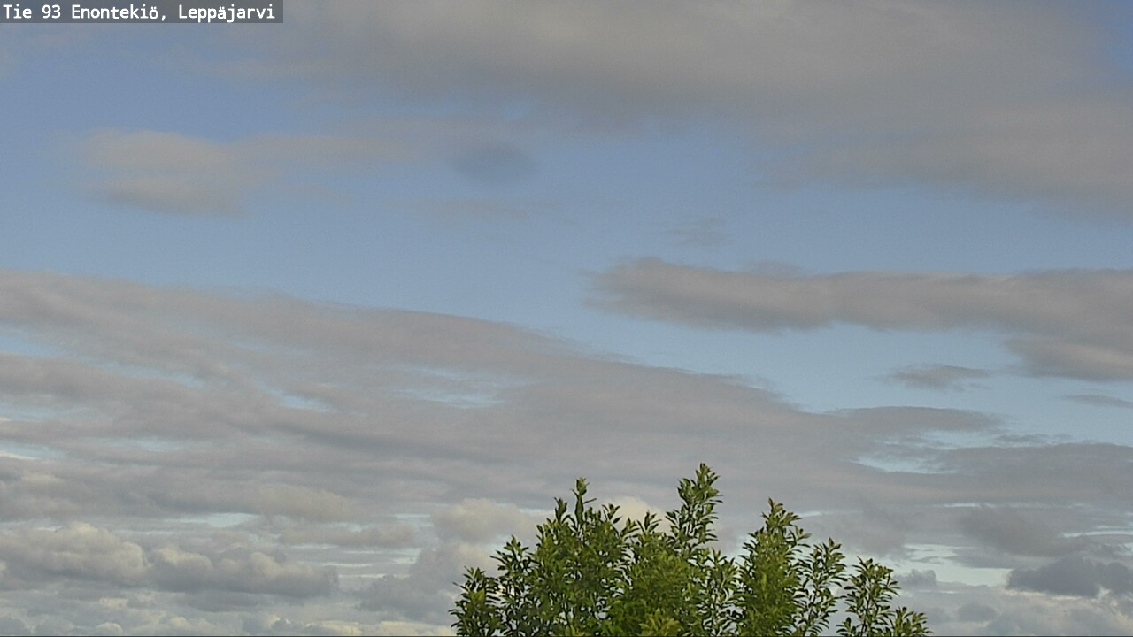 Weather Camera Image Road 93 Enontekiö, Leppäjärvi, Enontekiö, Lappi